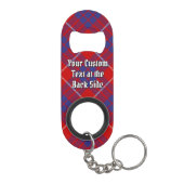 Porte-clé Décapsuleur Clan Hamilton Red Tartan Porte - clé Bottle Opener (Dos)
