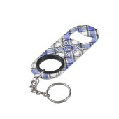 Porte-clé Décapsuleur Clan Hannay Tartan (angle arrière)