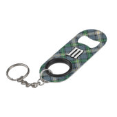 Porte-clé Décapsuleur Clan MacDowall Tartan (Devant Angle)