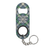 Porte-clé Décapsuleur Clan MacDowall Tartan (Dos)