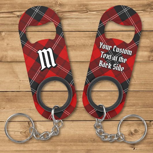 Porte-clé Décapsuleur Clan Ramsay Red Tartan