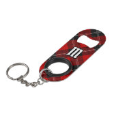 Porte-clé Décapsuleur Clan Ramsay Red Tartan (Devant Angle)