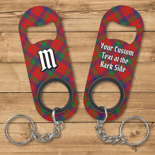 Porte-clé Décapsuleur Clan Robertson Tartan