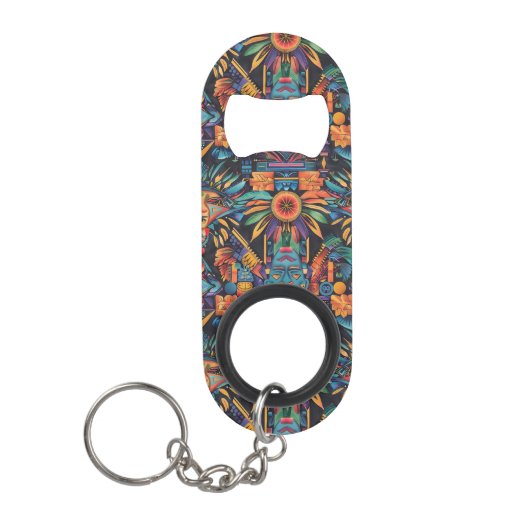 Porte-clé Décapsuleur Clavier Compact Bleu "Epochal Sytry" (Devant)