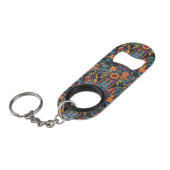 Porte-clé Décapsuleur Clavier Compact Bleu "Epochal Sytry" (Devant Angle)