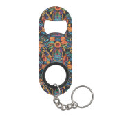 Porte-clé Décapsuleur Clavier Compact Bleu "Epochal Sytry" (Dos)