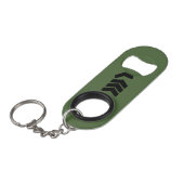 Porte-clé Décapsuleur Clavier du pilote WDYHC (Devant Angle)