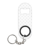 Porte-clé Décapsuleur Cliquez sur Personnaliser pour modifier Gris en co (Devant)
