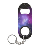 Porte-clé Décapsuleur Cluster de galaxie violette (Devant)