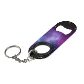 Porte-clé Décapsuleur Cluster de galaxie violette (Devant Angle)