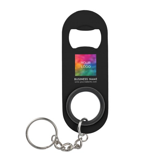 Porte-clé Décapsuleur Code QR Logo d'entreprise Adresse URL du Modèle pe (Devant)