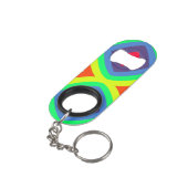 Porte-clé Décapsuleur colorants (angle arrière)