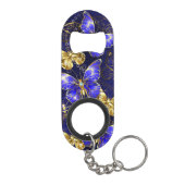 Porte-clé Décapsuleur Composition avec papillons Sapphire (Dos)
