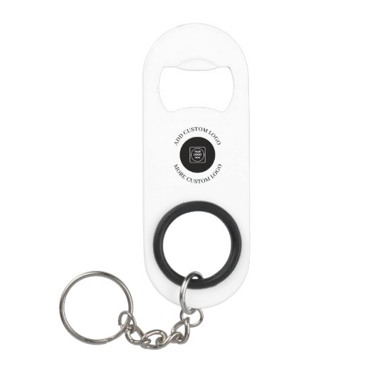 Porte-clé Décapsuleur Conception de branding commercial de code QR avec (Devant)