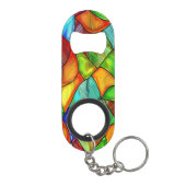 Porte-clé Décapsuleur Conception de verre tendu (Dos)