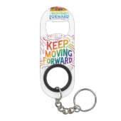 Porte-clé Décapsuleur Continuez à avancer Porte - clé d'ouverture de min (Dos)
