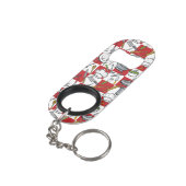 Porte-clé Décapsuleur Contrôle d'outils de cuisine (angle arrière)