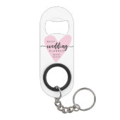 Porte-clé Décapsuleur Coordonnateur wedding planner (Dos)