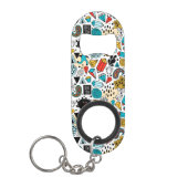 Porte-clé Décapsuleur Crazy head (Devant)