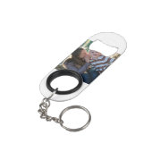 Porte-clé Décapsuleur Créez votre propre photo (angle arrière)