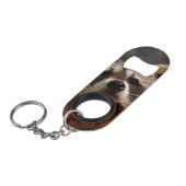 Porte-clé Décapsuleur Curieux Raccoon (Devant Angle)