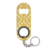 Porte-clé Décapsuleur Damassé d'or (Dos)