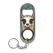 Porte-clé Décapsuleur Décapsuleur porte-clés lama drôle (Devant)