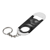 Porte-clé Décapsuleur Décapsuleur porte-clés lié à témoin (Devant Angle)