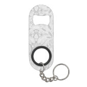 Porte-clé Décapsuleur Dentelle blanche tombante (Dos)