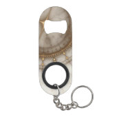 Porte-clé Décapsuleur Diagramme nautique antique, grunge (Dos)