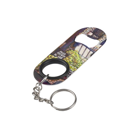 Porte-clé Décapsuleur Dimensions de curiosité (angle arrière)