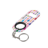 Porte-clé Décapsuleur Diner la texture (angle arrière)