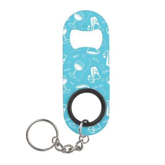 Porte-clé Décapsuleur Diverses boissons (Devant)