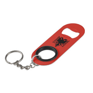 Porte-clé Décapsuleur Drapeau albanais
