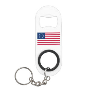 Porte-clé Décapsuleur Drapeau américain Betsy Ross