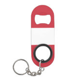 Porte-clé Décapsuleur Drapeau autrichien (Devant)