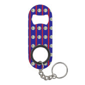 Porte-clé Décapsuleur Drapeau bélizien (Dos)