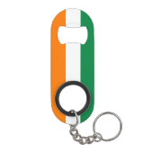 Porte-clé Décapsuleur Drapeau de Côte d'Ivoire (Dos)