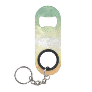Porte-clé Décapsuleur Drapeau de fierté abstrait boho délirant Genderflo