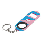 Porte-clé Décapsuleur Drapeau de fierté de jeu d'âge (Devant Angle)