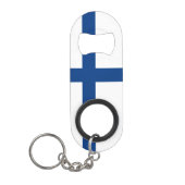 Porte-clé Décapsuleur Drapeau de Finlande (Devant)