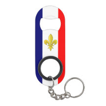 Drapeau de France Bouteille Ouverture Belle