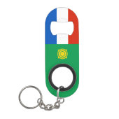 Porte-clé Décapsuleur Drapeau de Khakassie (Devant)