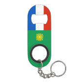 Porte-clé Décapsuleur Drapeau de Khakassie (Dos)