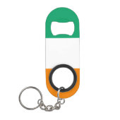 Porte-clé Décapsuleur Drapeau de la Côte d'Ivoire (Devant)