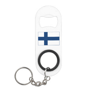 Porte-clé Décapsuleur Drapeau de la Finlande