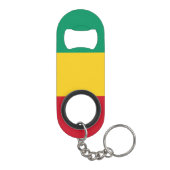 Porte-clé Décapsuleur Drapeau de la Guinée (Dos)