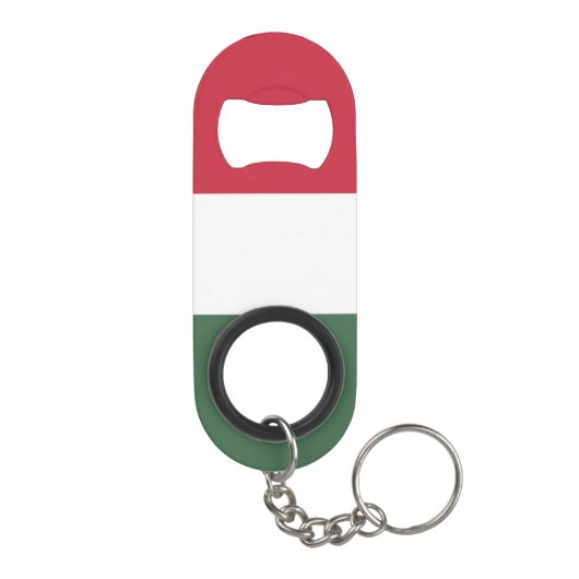 Porte-clé Décapsuleur drapeau de la Hongrie (Dos)
