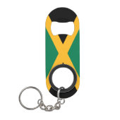 Porte-clé Décapsuleur Drapeau de la Jamaïque (Devant)