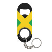 Porte-clé Décapsuleur Drapeau de la Jamaïque (Dos)